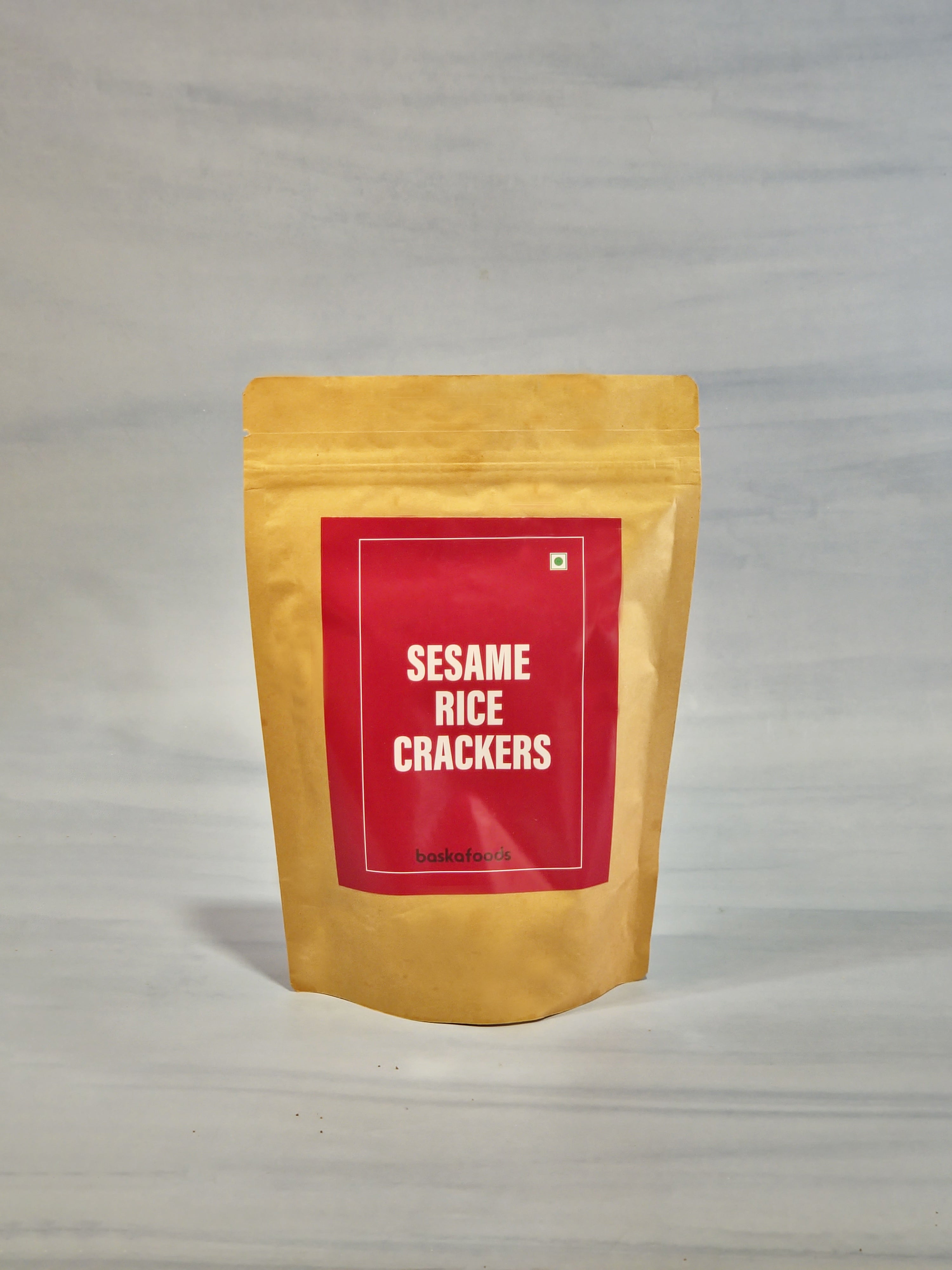 Sesame Rice Crackers