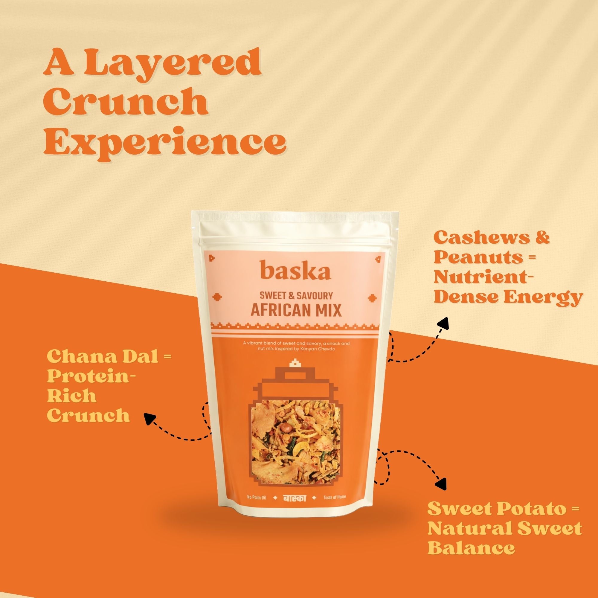 Sweet & Savoury African Mix - (African Chevda)