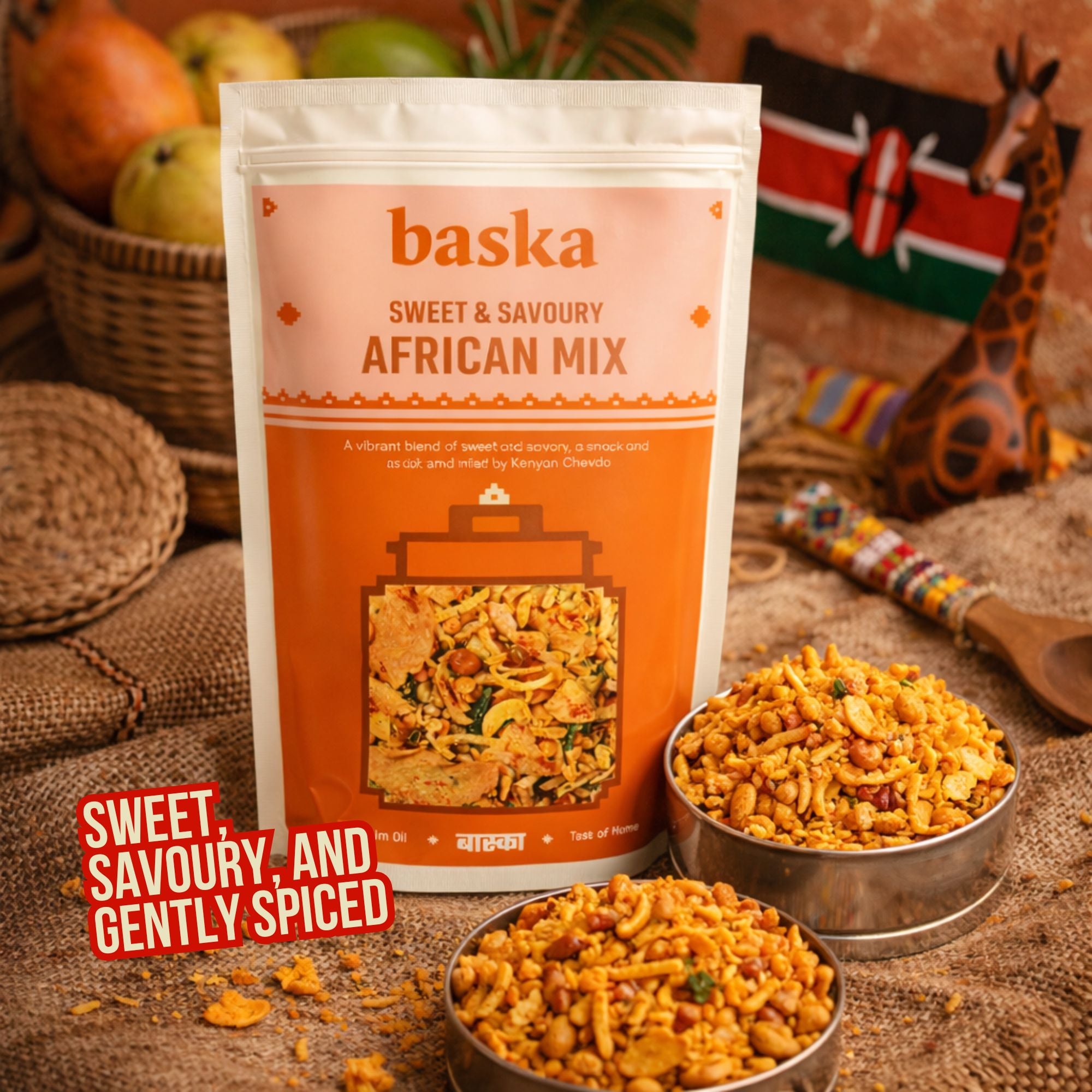 Sweet & Savoury African Mix - (African Chevda)