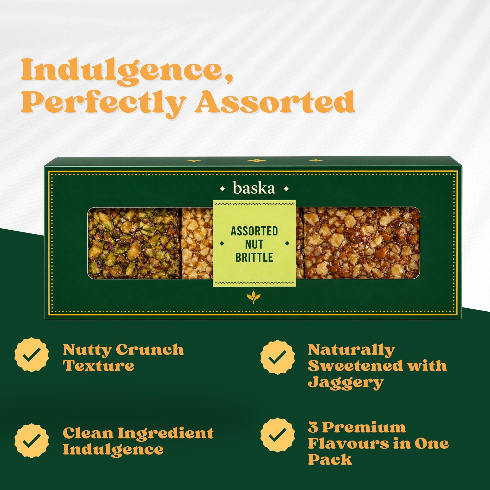 Assorted Nuts Brittles (150gms)
