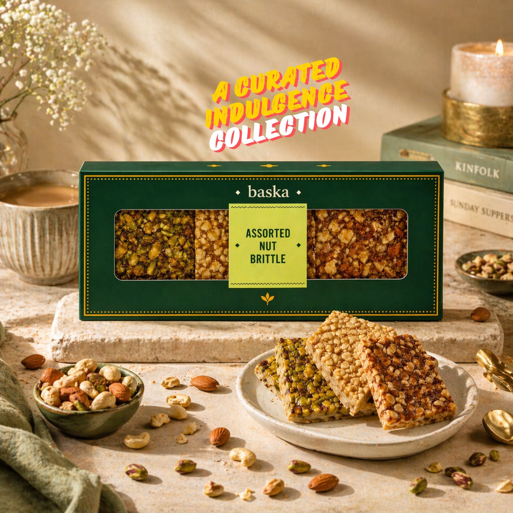 Assorted Nuts Brittles (150gms)