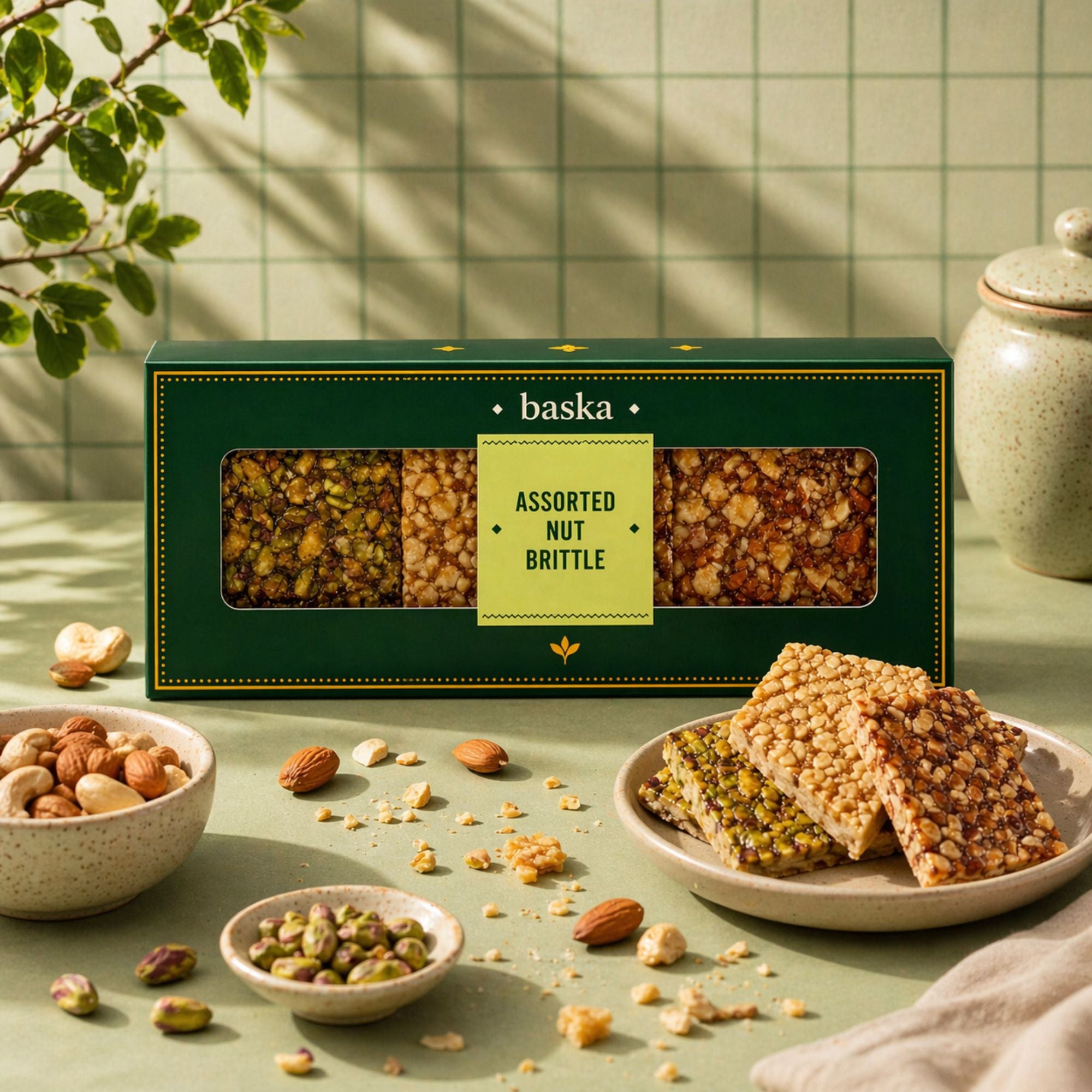 Assorted Nuts Brittles (150gms)