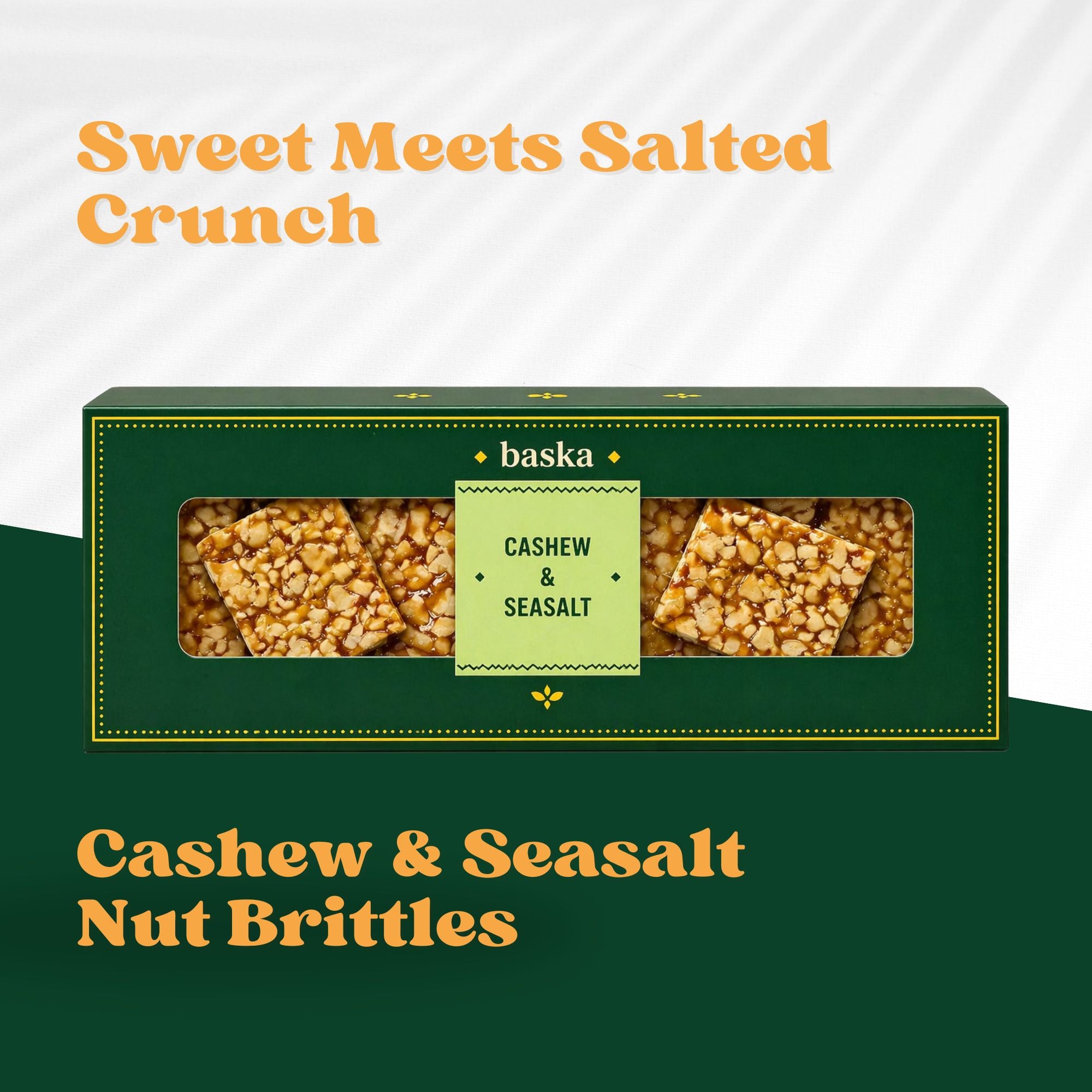 Cashewnut & Seasalt Brittle (150gms)