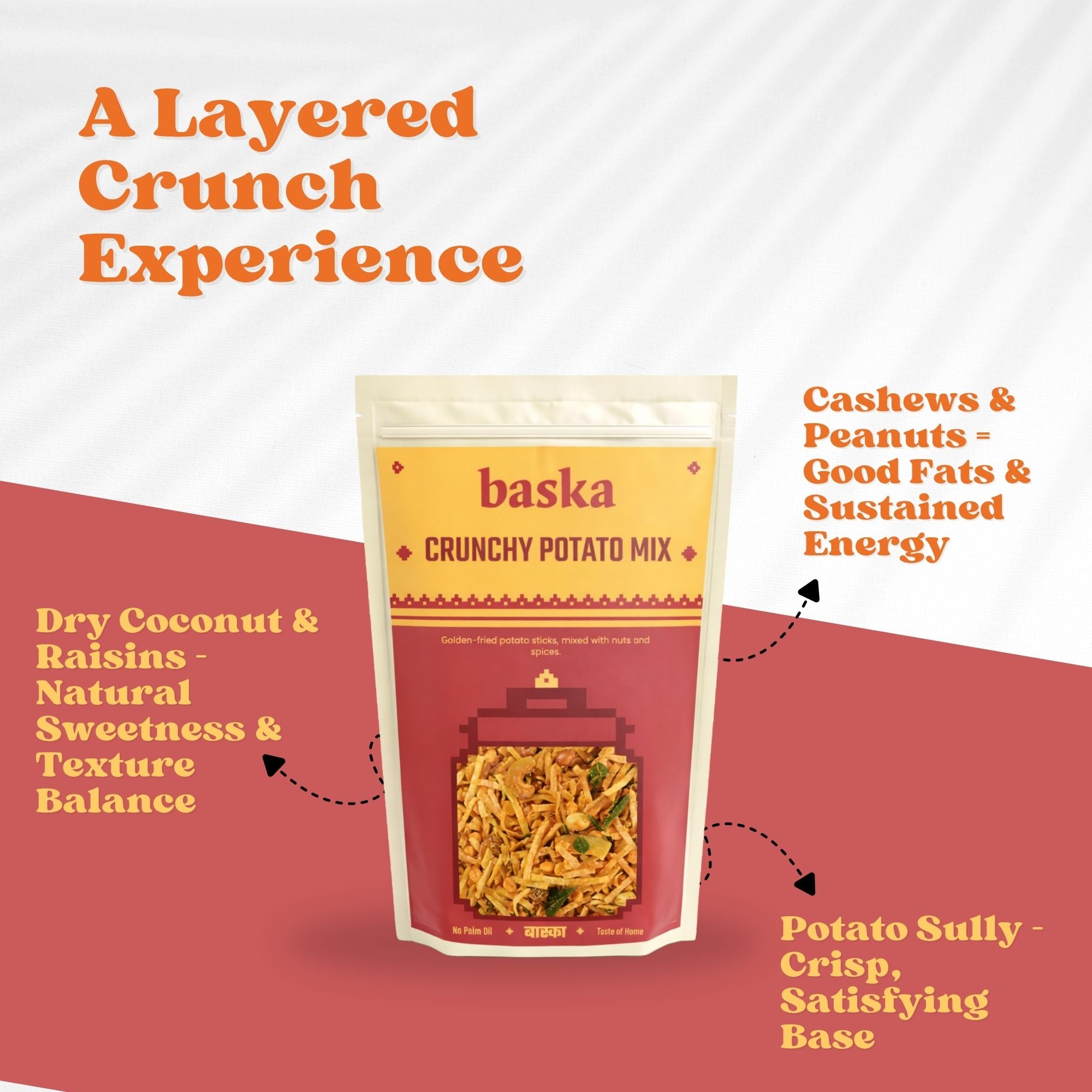 Crunchy Potato Mix - (Potato Chevda)