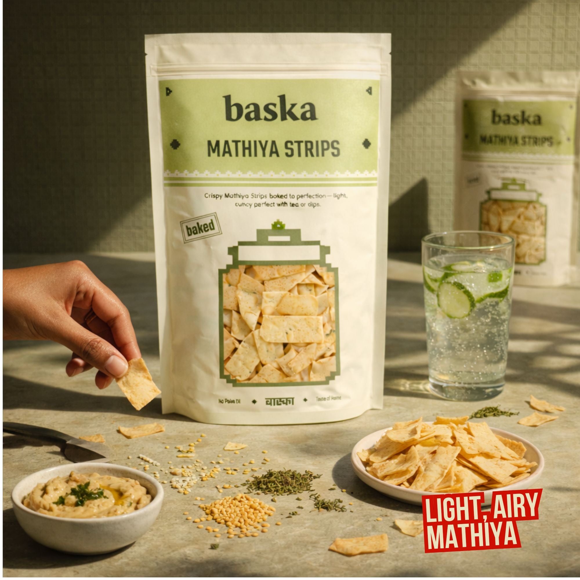 Baked Mathiya Strips