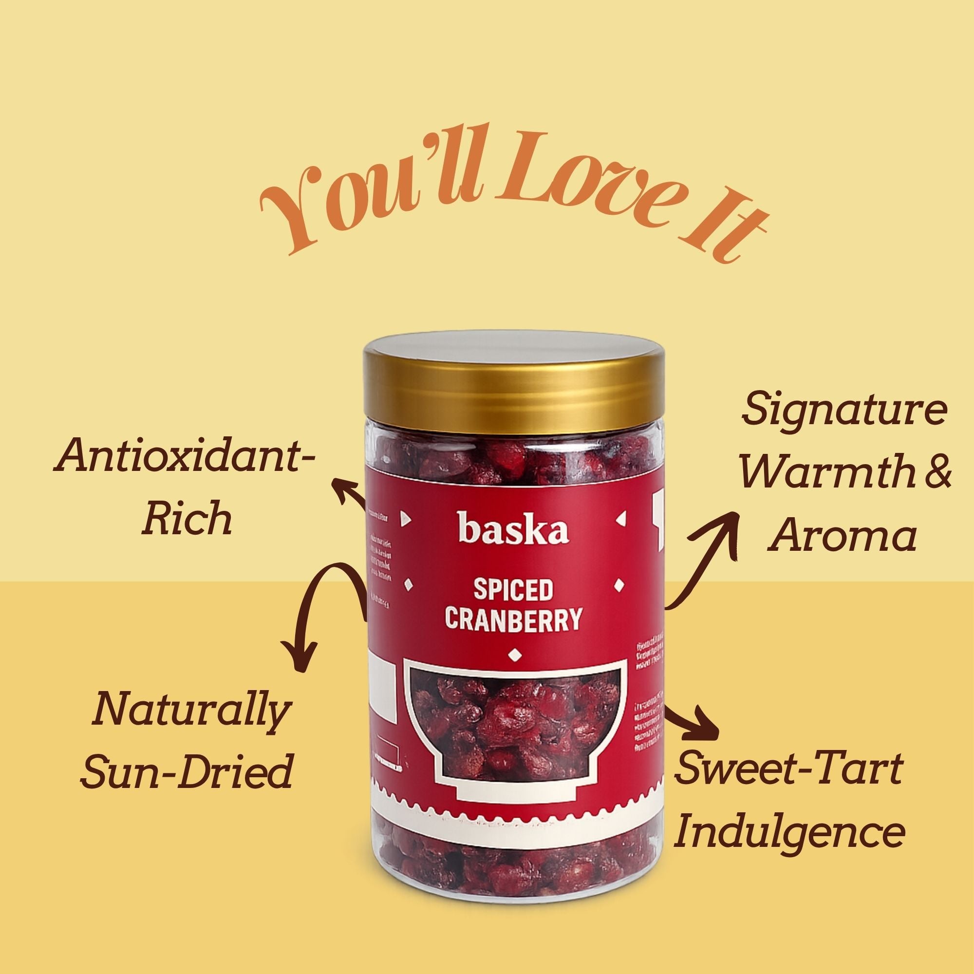 Spiced Cranberry (200gms)