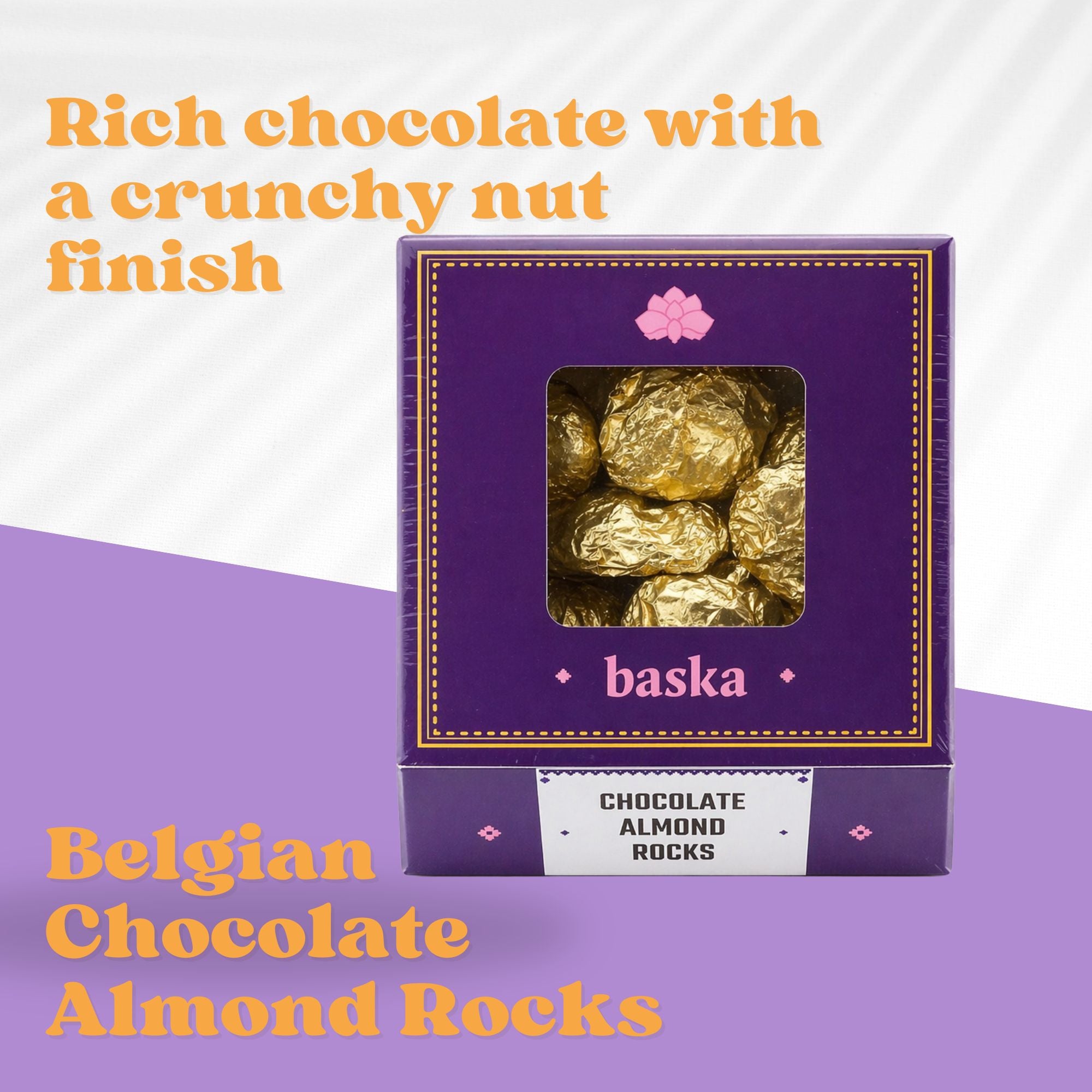 Dark Chocolate Almond Rocks (200g)