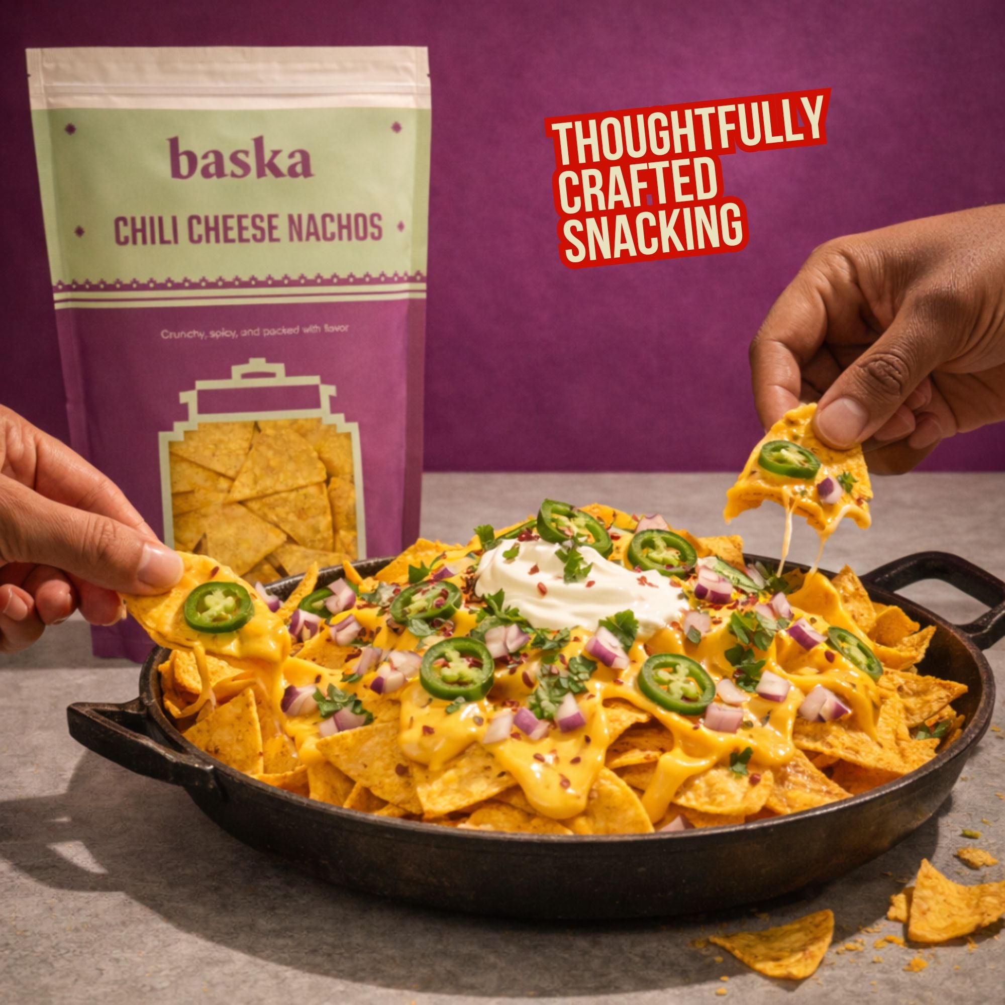 Chilli Cheese Nachos