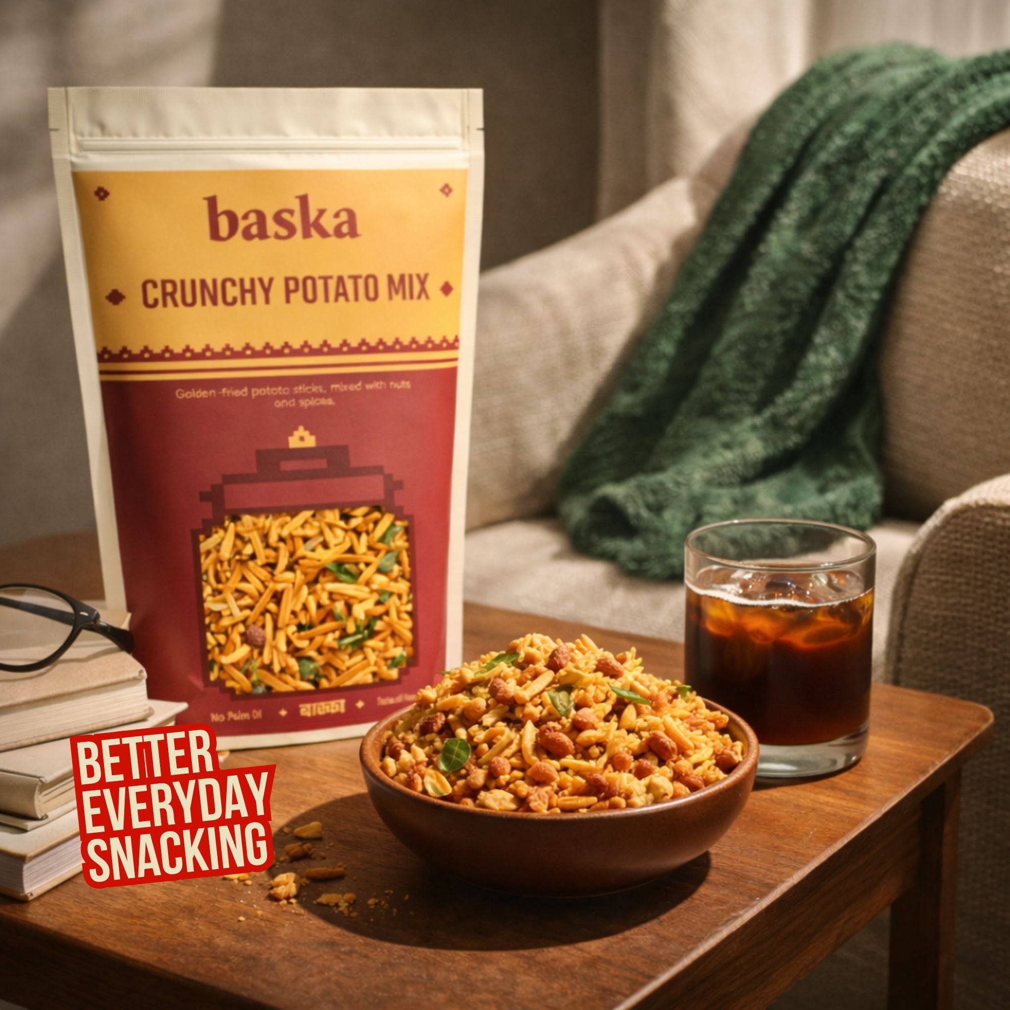 Crunchy Potato Mix - (Potato Chevda)