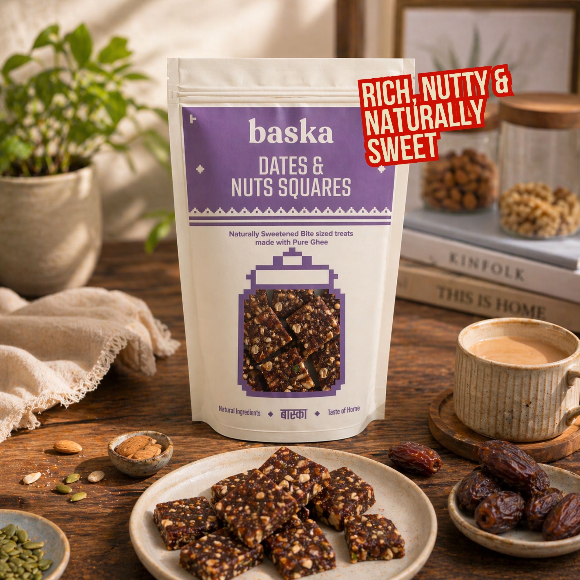 Dates & Nuts Squares (150gms)