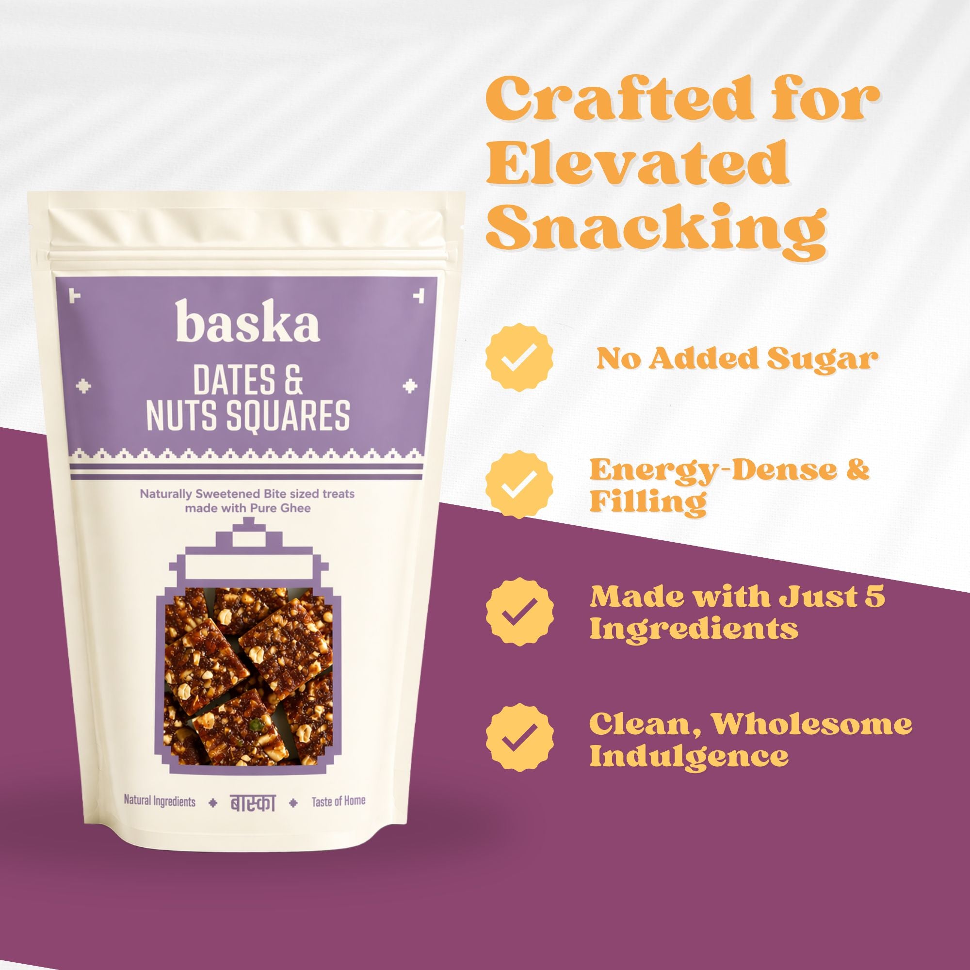 Dates & Nuts Squares (150gms)