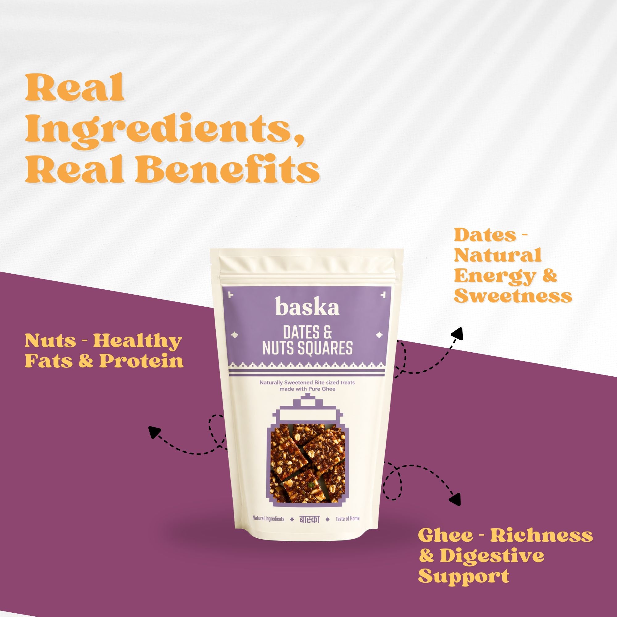 Dates & Nuts Squares (150gms)