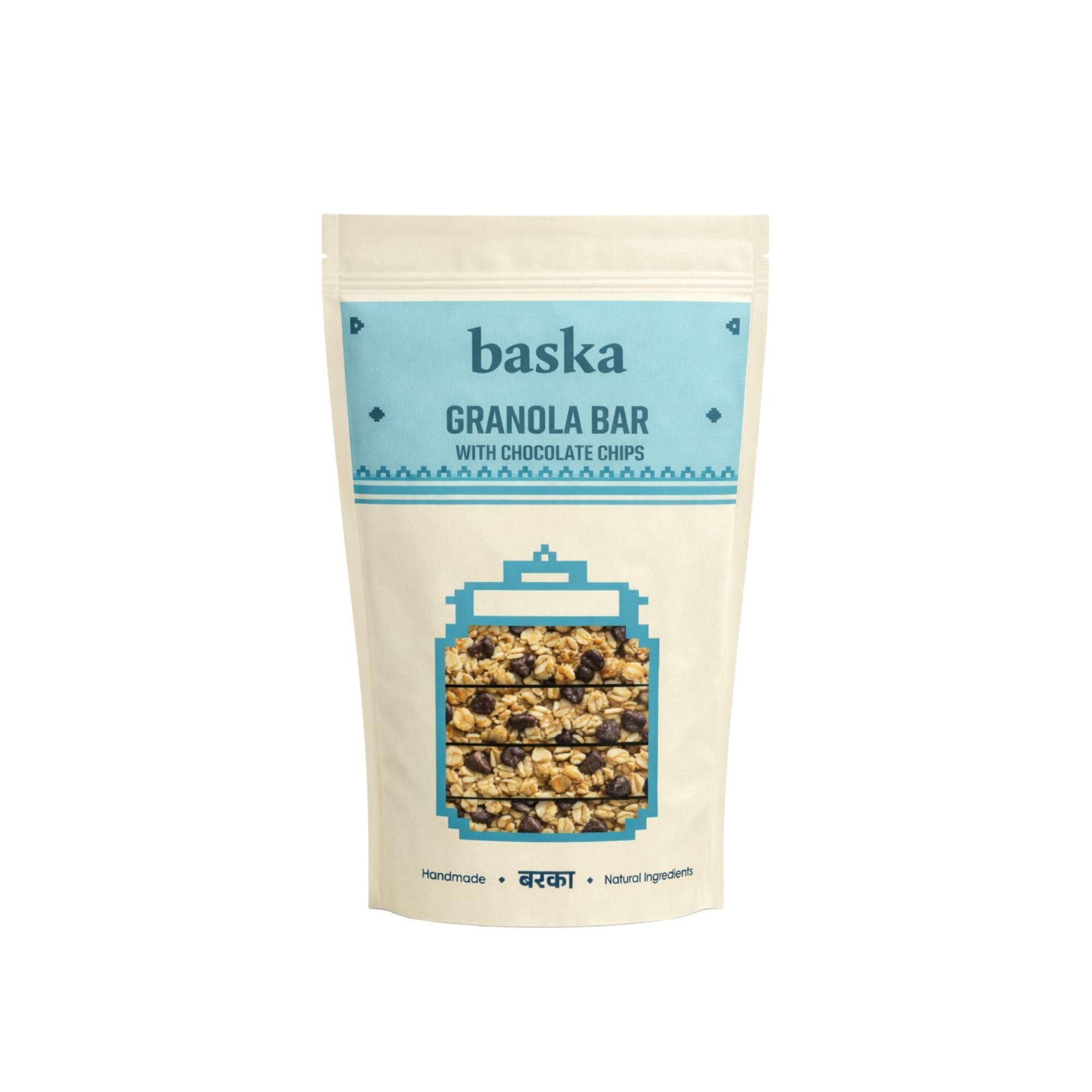 Granola Bar with Chocolate - (4 Bars)