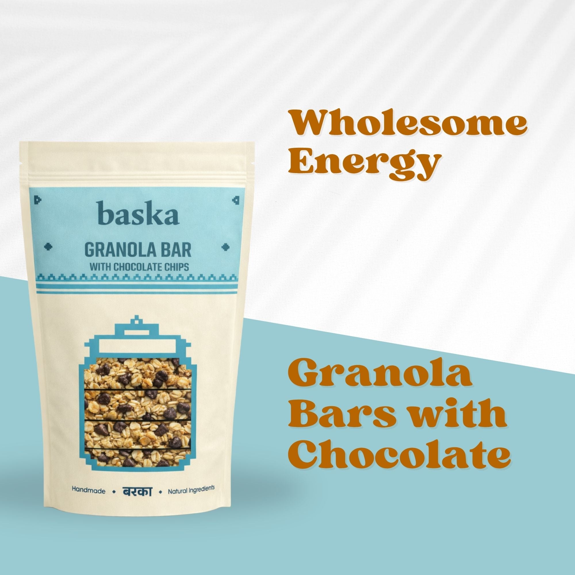 Granola Bar with Chocolate - (4 Bars)