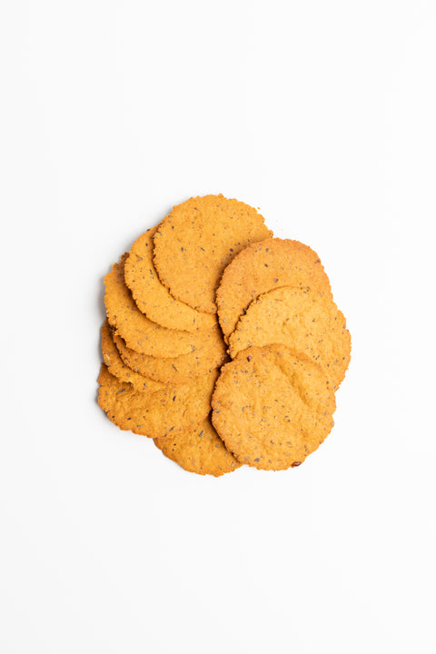 Baked Sattu Crackers