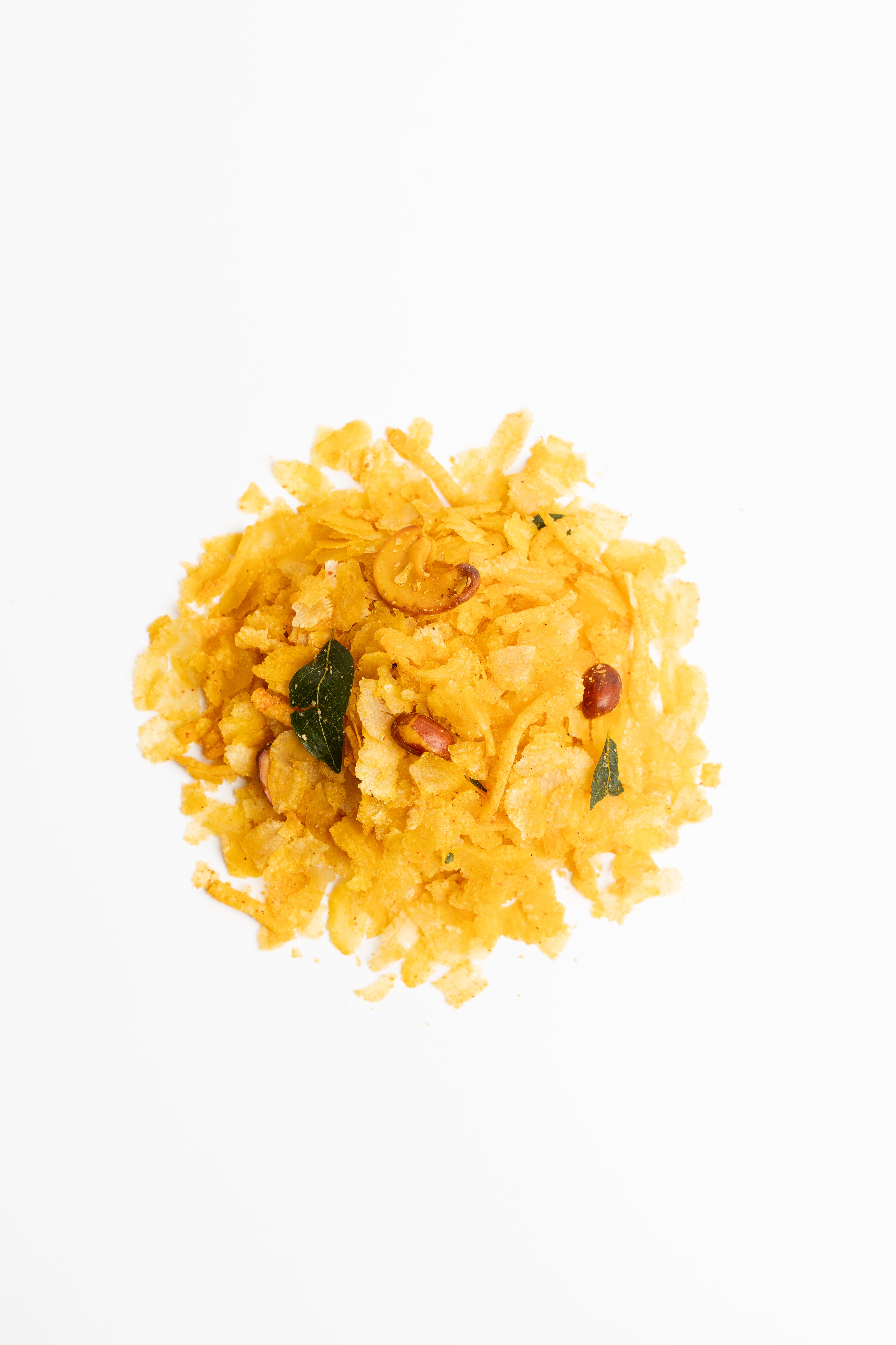 Roasted Poha & Crunchy Potato Mix - (Roasted Poha Chevda)
