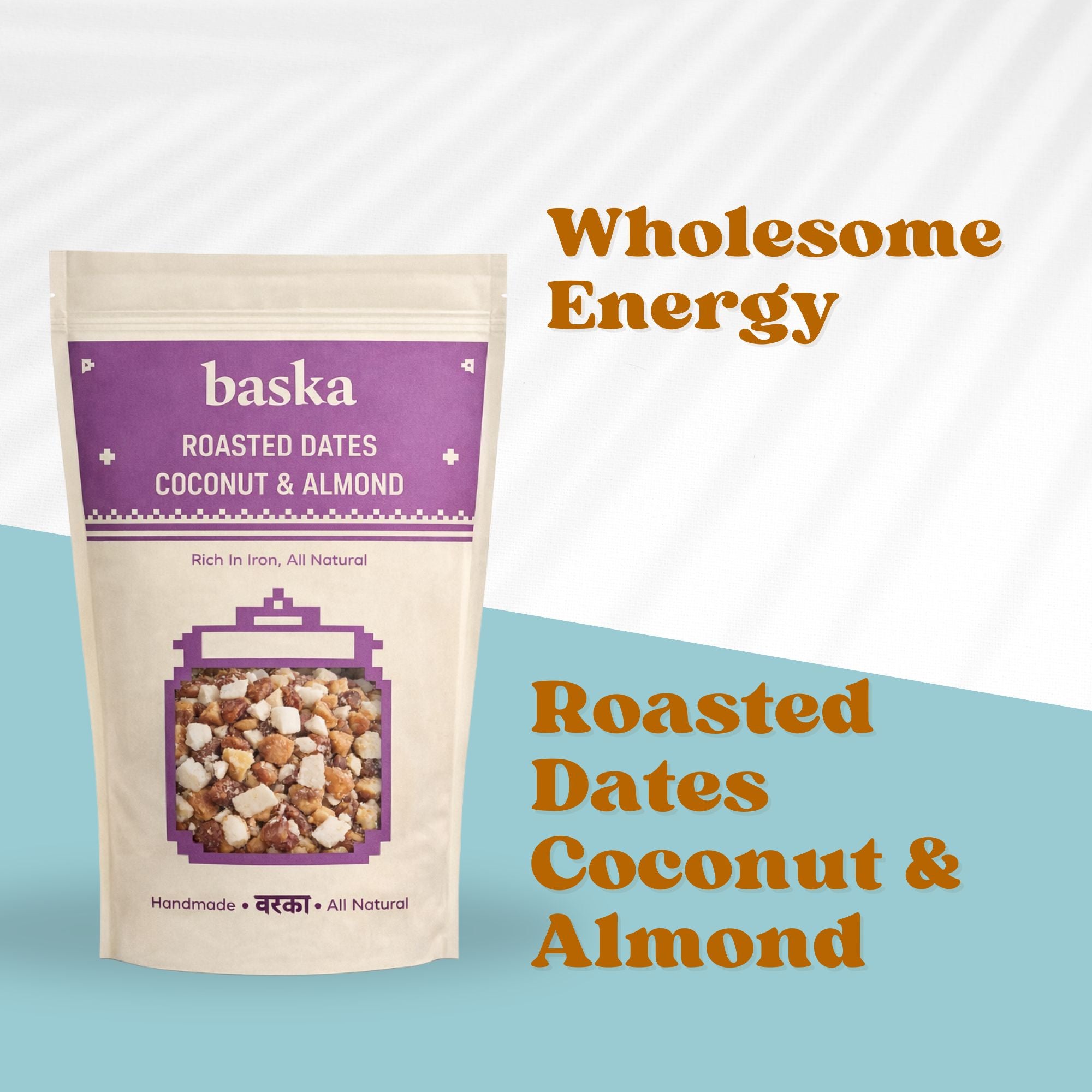 Roasted Dates, Coconut & Almonds (350 Gm)
