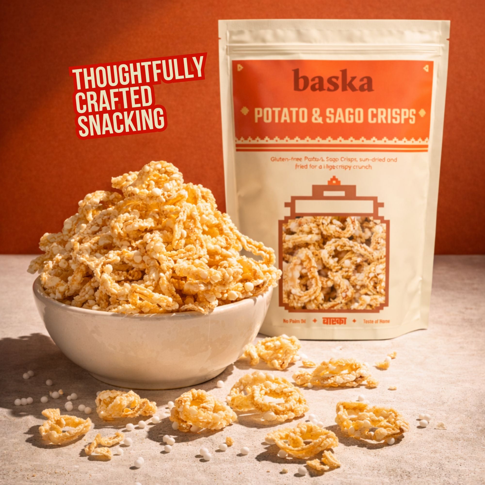 Potato & Sago Crisps