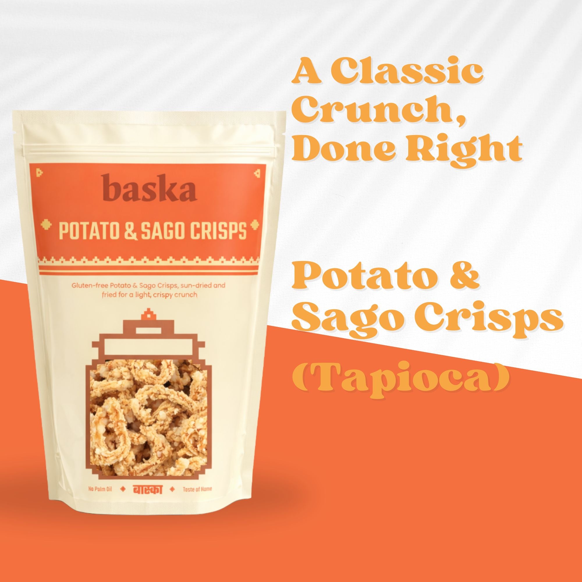 Potato & Sago Crisps
