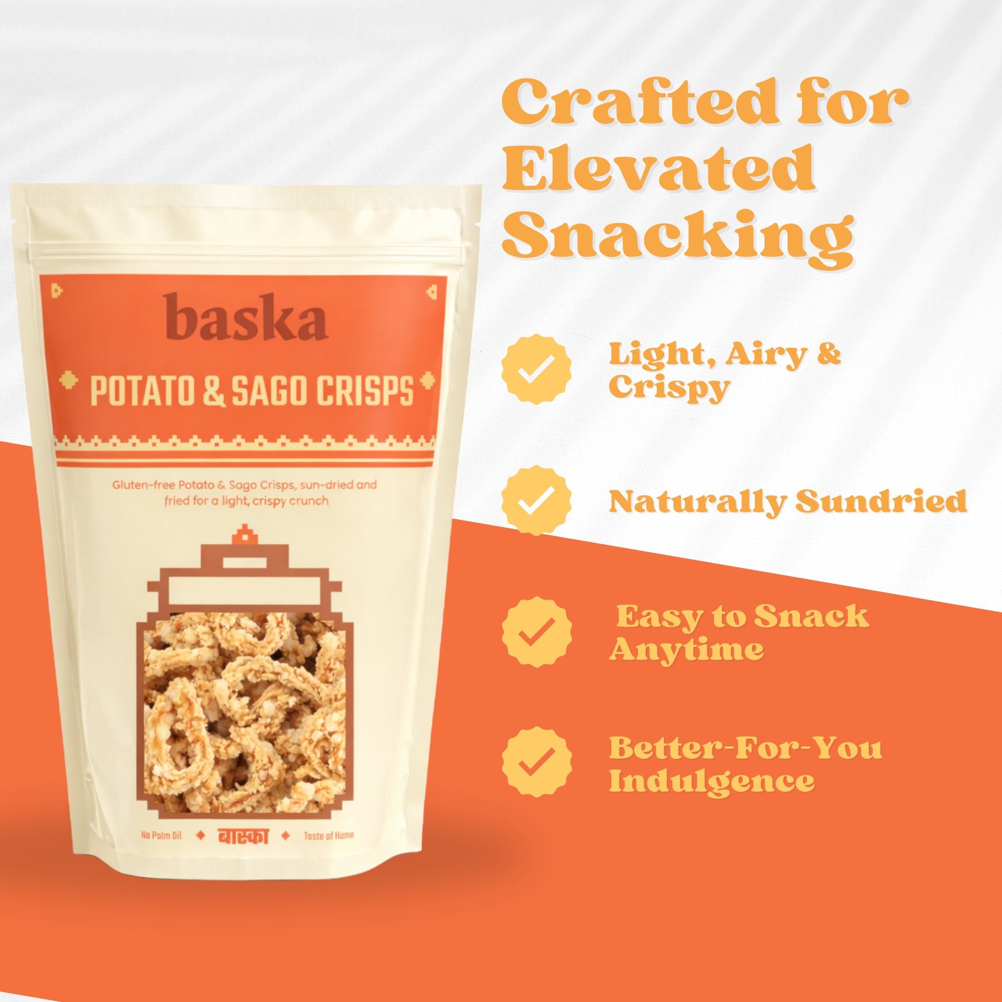 Potato & Sago Crisps
