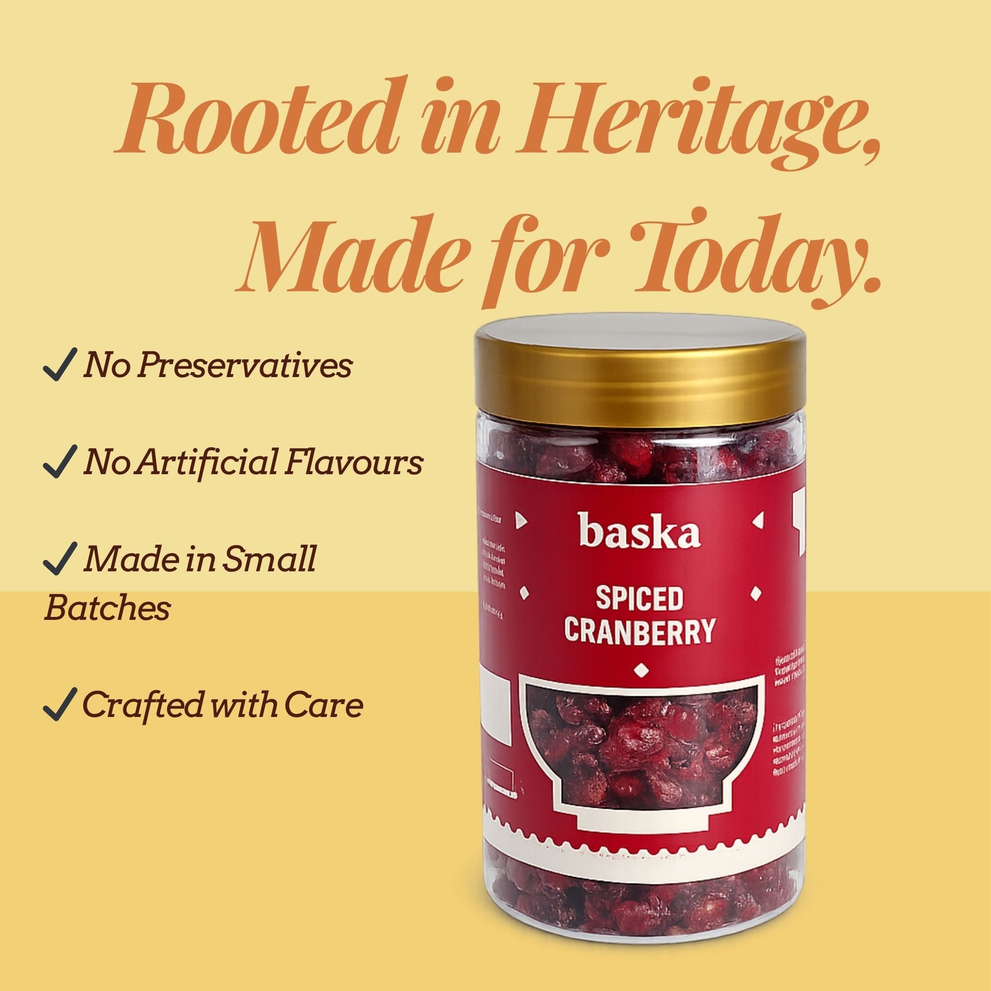 Spiced Cranberry (200gms)