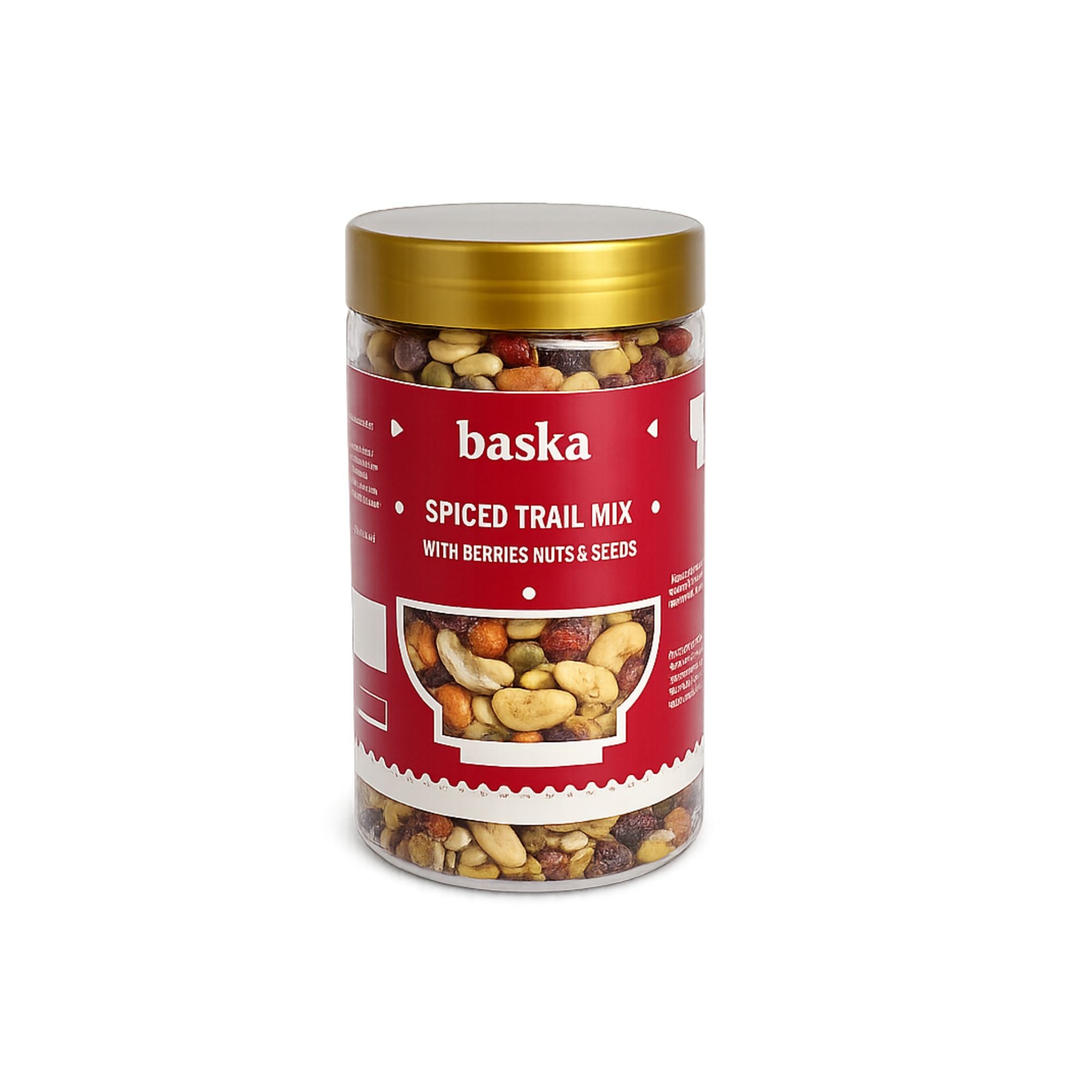 Spiced Trail Mix with Seeds, Nuts & Berries