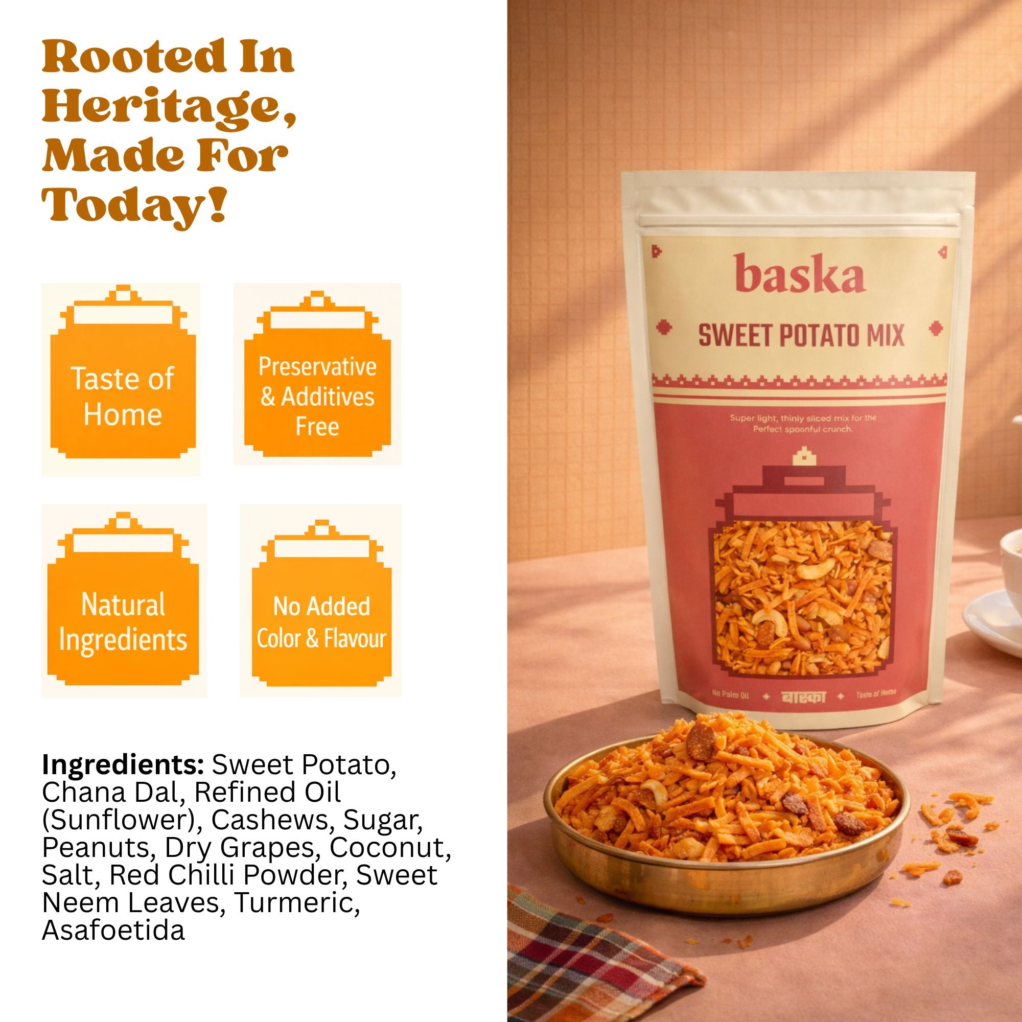 Sweet Potato Mix - (Sweet Potato Chevda)
