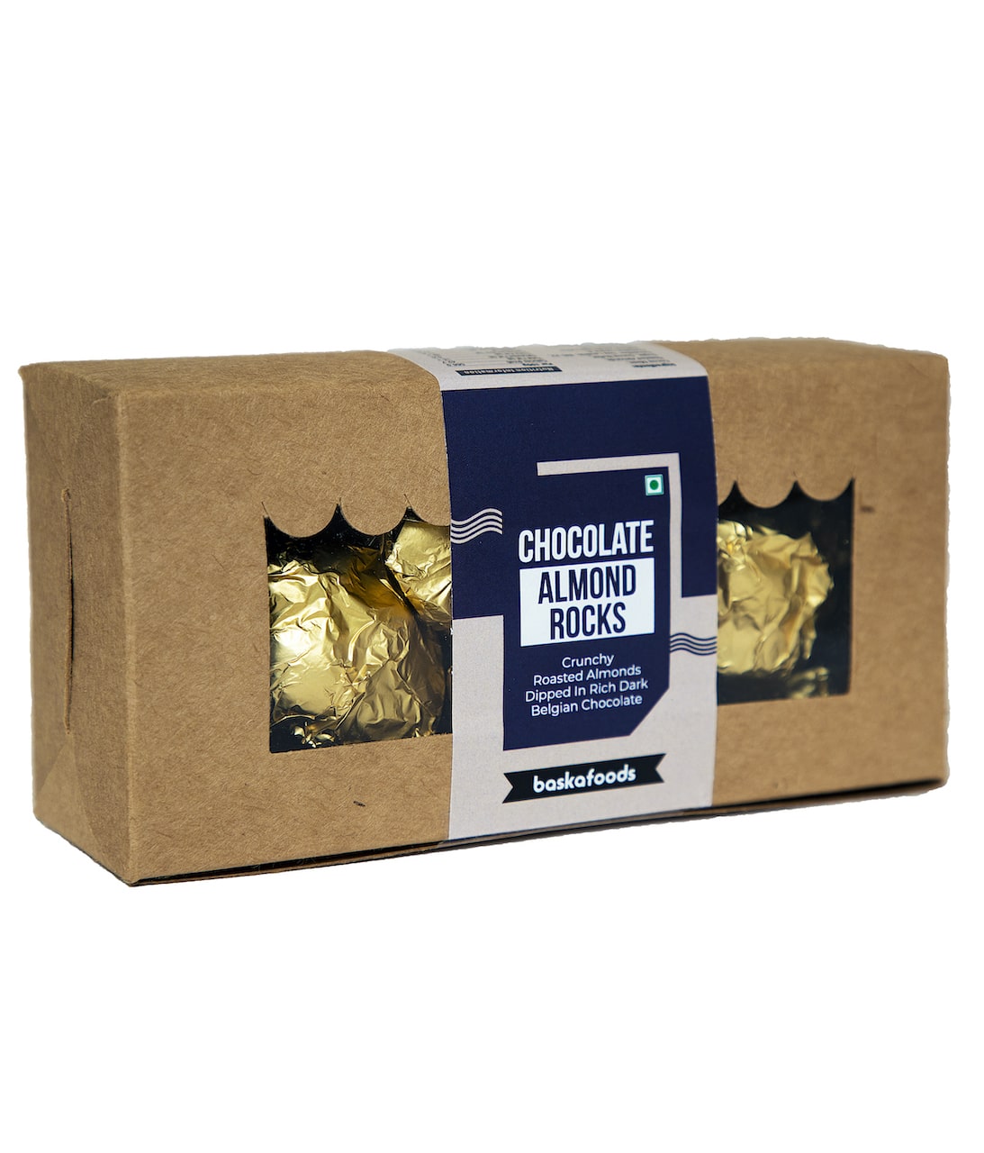 Dark Chocolate Almond Rocks (200g) – Baska Foods