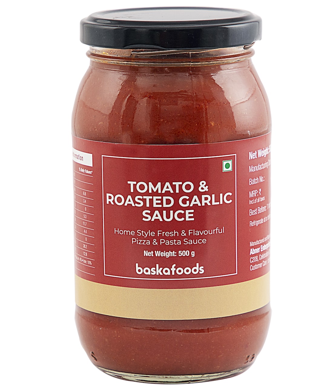 Tomato & Roasted Garlic Sauce